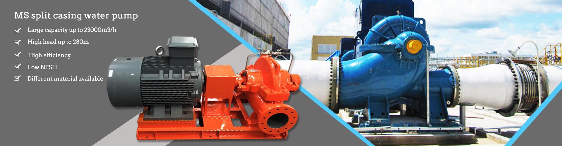 MS split casing water pump