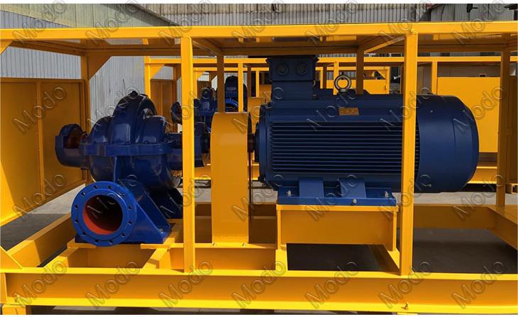 axially split volute casing pump