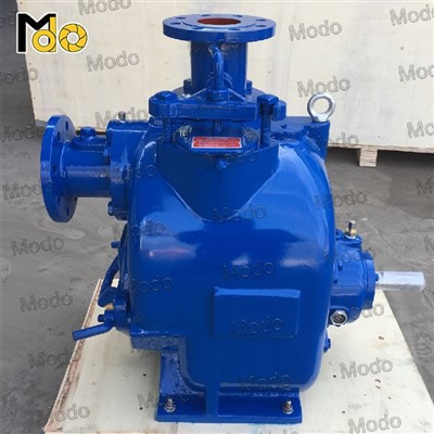 self priming sewage trash pumps3